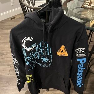 Palace x Cannondale hooded sweatshirt
